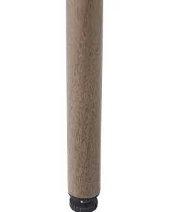 Zestaw 6 krzeseł ogrodowych z poduszkami FLAVIA Metal Brązowy