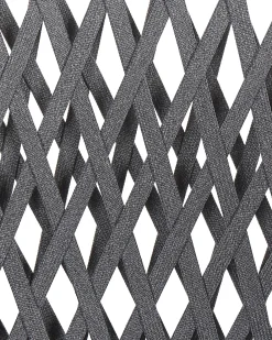 Zestaw 2 krzeseł ogrodowych z poduszkami LIPARI Metal Szary