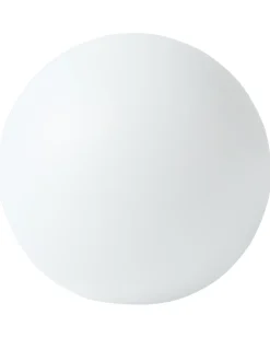 Zestaw 3 kul ogrodowych solarnych LED LOBAINA Z pilotem Biały
