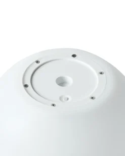 Zestaw 3 kul ogrodowych solarnych LED LOBAINA Z pilotem Biały