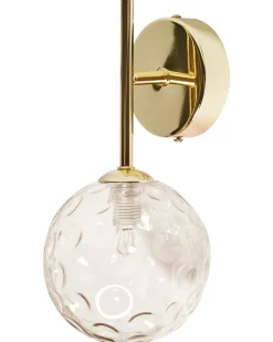 Zestaw 2 lamp ściennych ANADYR Beżowy Szkło