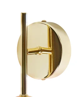 Zestaw 2 lamp ściennych ANADYR Beżowy Szkło