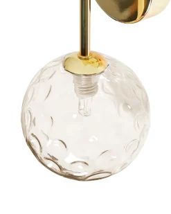 Zestaw 2 lamp ściennych ANADYR Beżowy Szkło