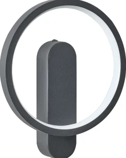 Zestaw 2 lamp ściennych BLIES Czarny Metal LED