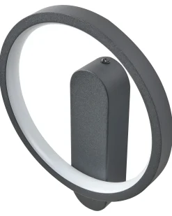 Zestaw 2 lamp ściennych BLIES Czarny Metal LED