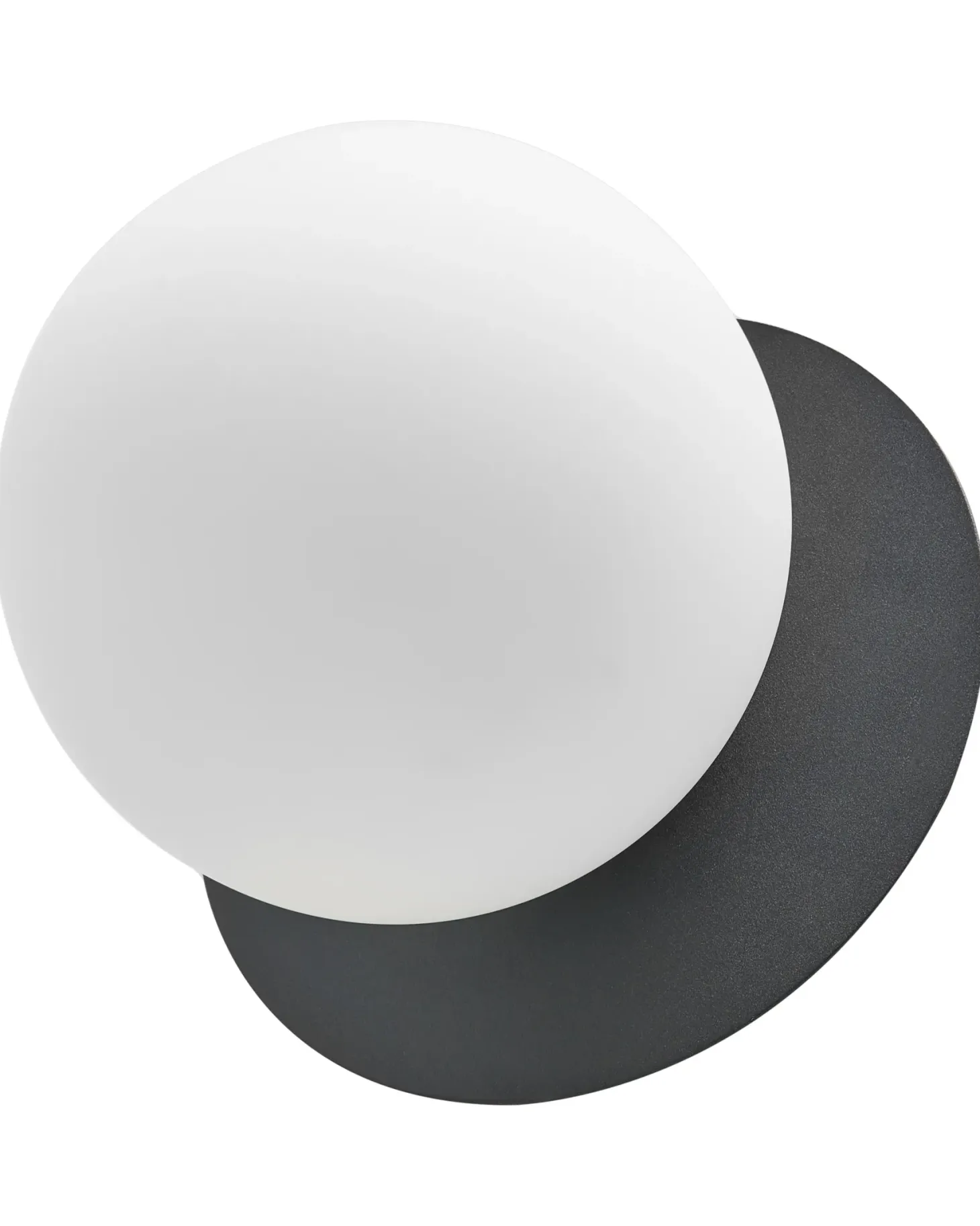 Zestaw 2 lamp ściennych BOUBLE Czarny Metal