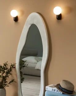 Zestaw 2 lamp ściennych HELME Czarny