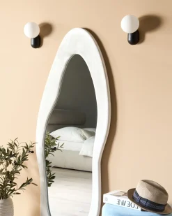 Zestaw 2 lamp ściennych HELME Czarny