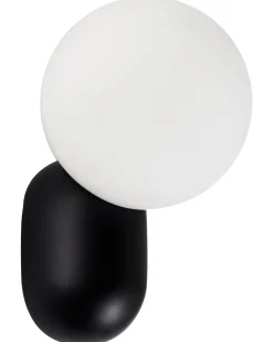 Zestaw 2 lamp ściennych HELME Czarny
