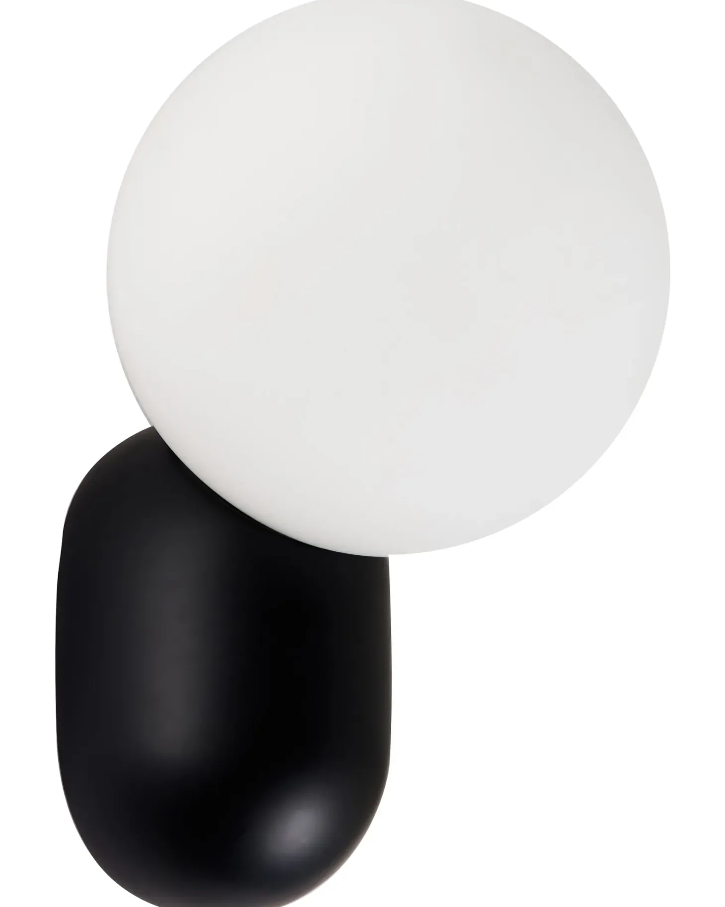 Zestaw 2 lamp ściennych HELME Czarny