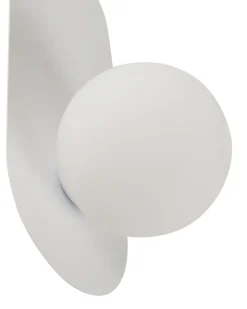 Zestaw 2 lamp ściennych LEISI Biały