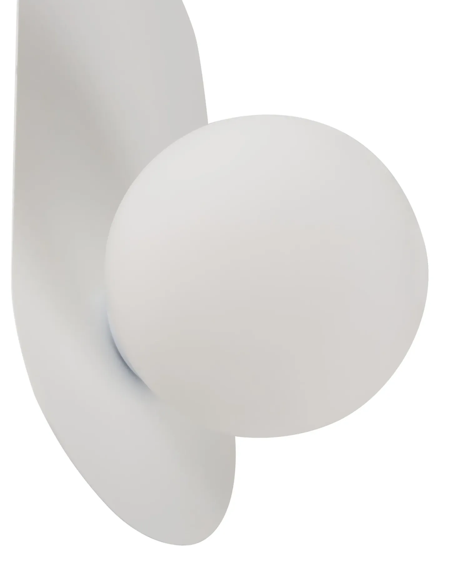 Zestaw 2 lamp ściennych LEISI Biały