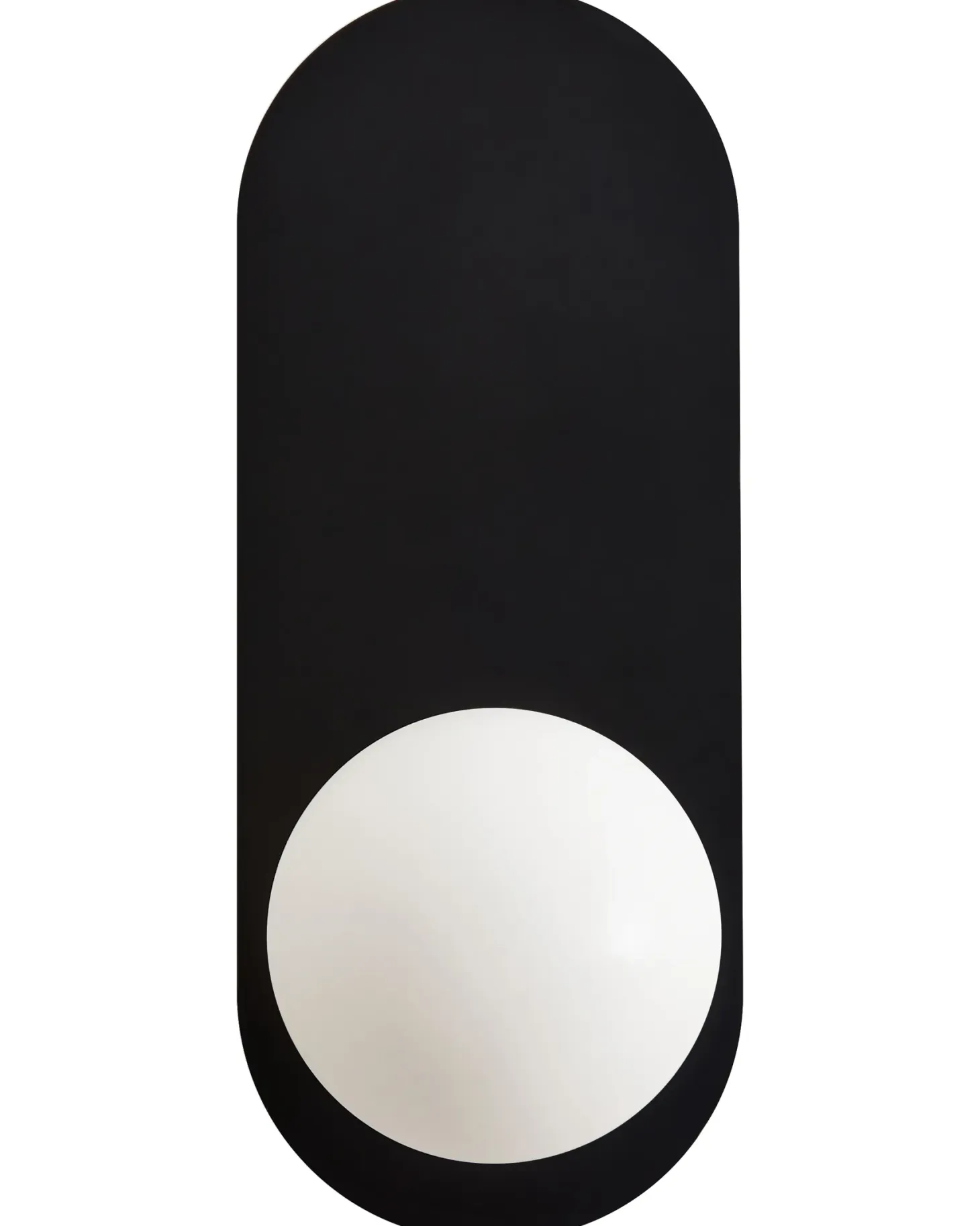 Zestaw 2 lamp ściennych LEISI Czarny