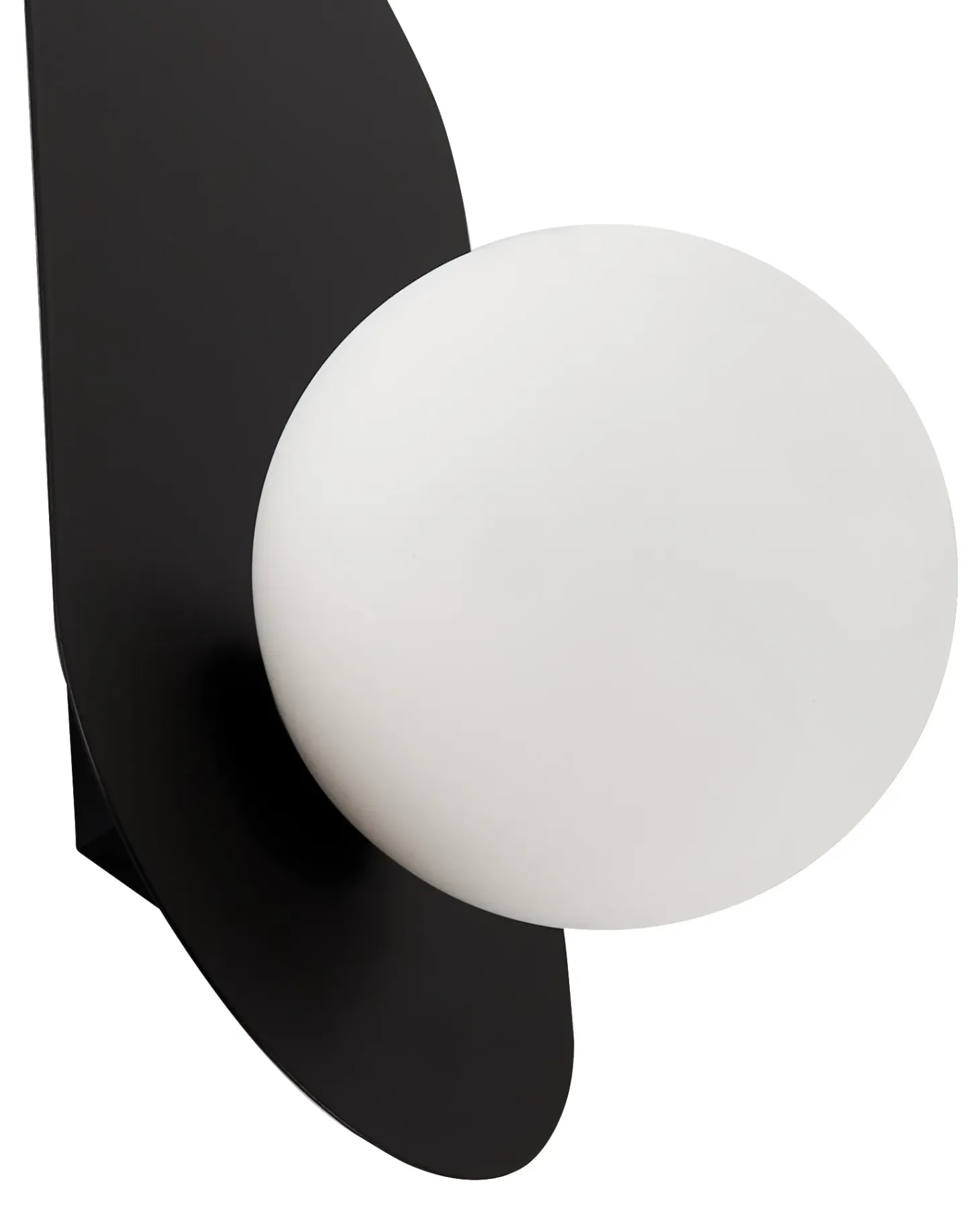 Zestaw 2 lamp ściennych LEISI Czarny