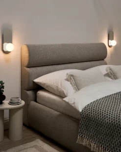 Zestaw 2 lamp ściennych LEISI Srebrny