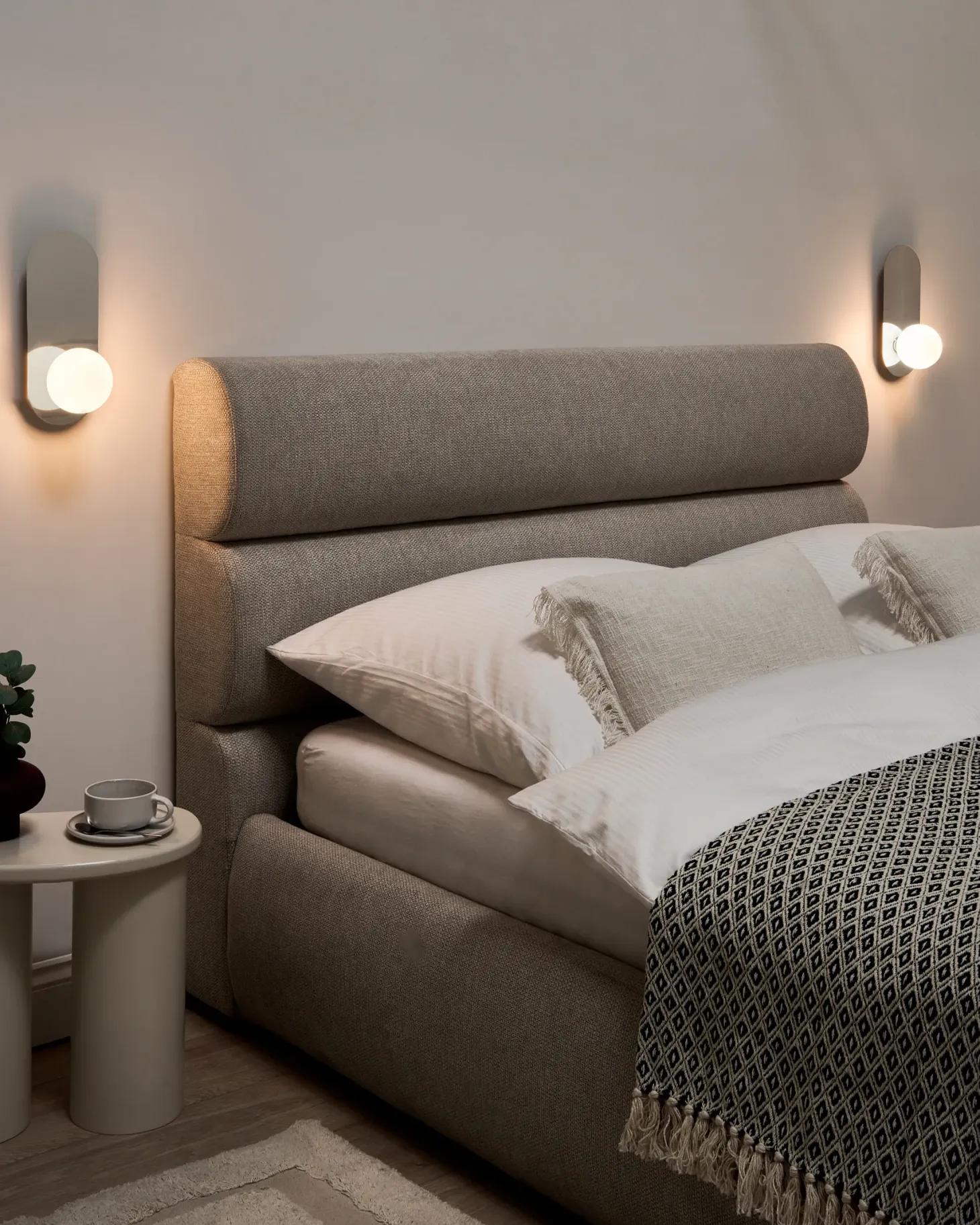 Zestaw 2 lamp ściennych LEISI Srebrny