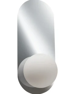 Zestaw 2 lamp ściennych LEISI Srebrny