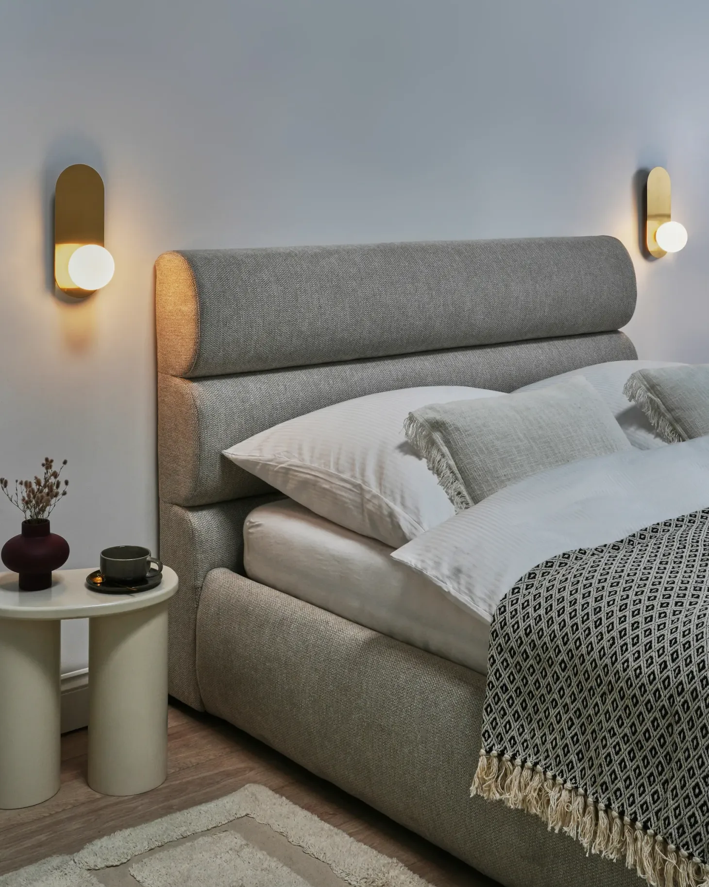 Zestaw 2 lamp ściennych LEISI Złoty