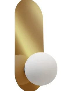 Zestaw 2 lamp ściennych LEISI Złoty