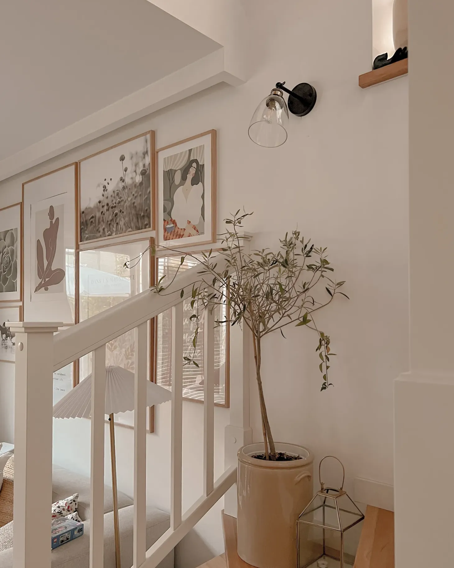 Zestaw 2 lamp ściennych LOVAT Przezroczysty Czarny Metal Regulowana