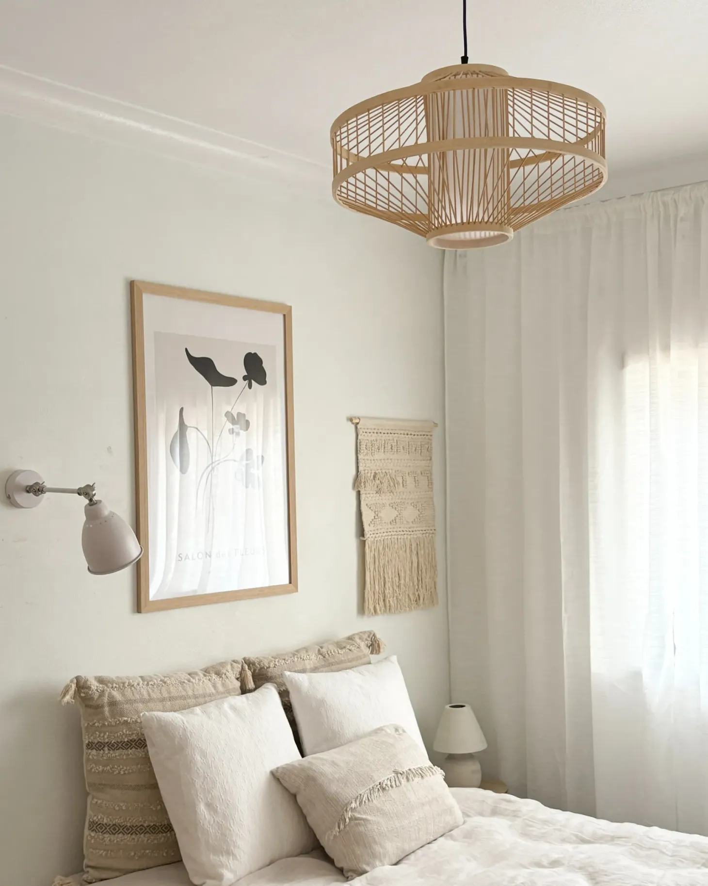 Zestaw 2 lamp ściennych MISSISSIPPI Biały Metal Regulowana