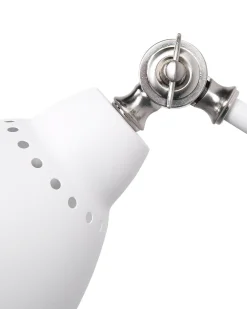 Zestaw 2 lamp ściennych MISSISSIPPI Biały Metal Regulowana