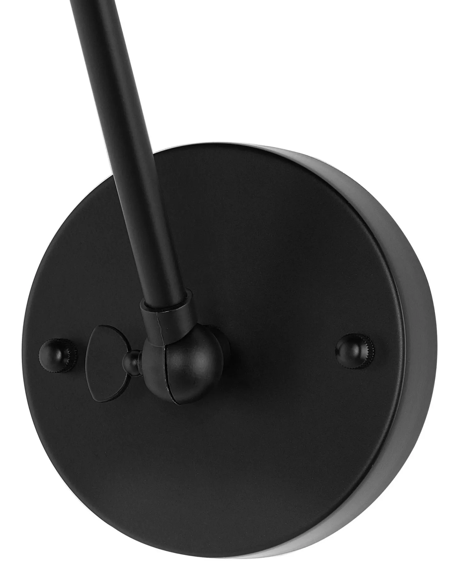 Zestaw 2 lamp ściennych NARVA Czarny Metal Regulowana