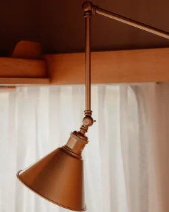 Zestaw 2 lamp ściennych NARVA Złoty Metal Regulowana