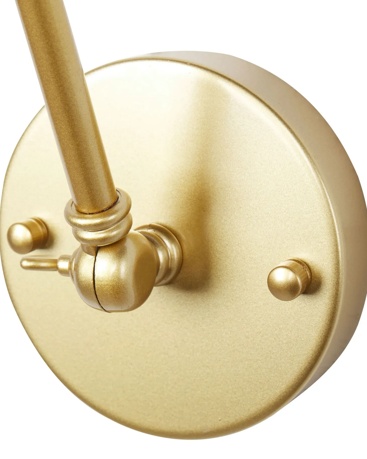 Zestaw 2 lamp ściennych NARVA Złoty Metal Regulowana