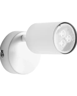 Zestaw 2 lamp ściennych NYANDO Biały Metal