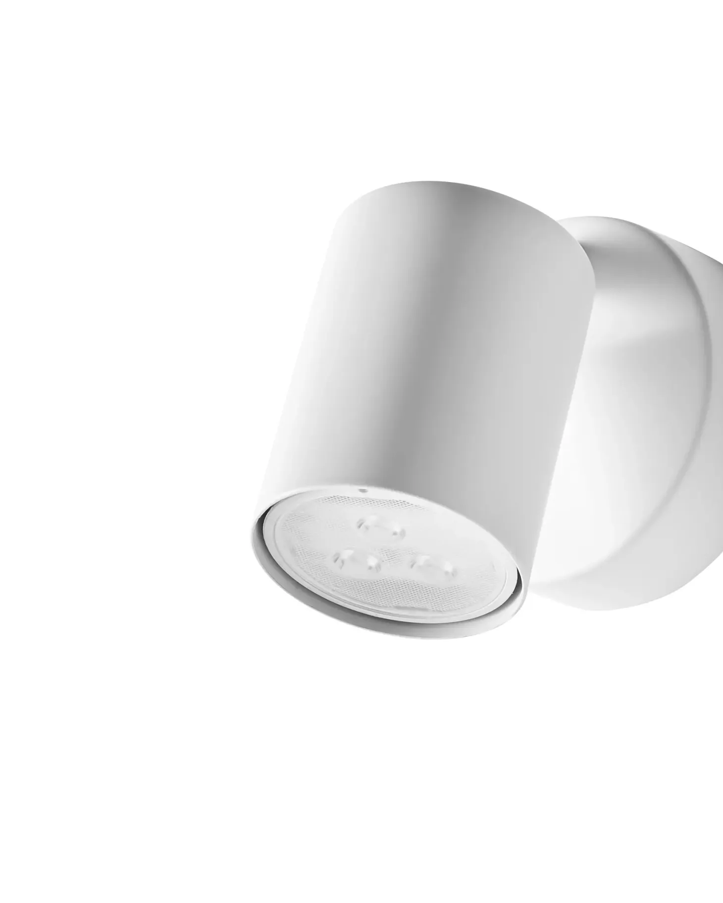 Zestaw 2 lamp ściennych NYANDO Biały Metal