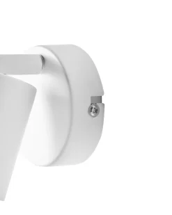 Zestaw 2 lamp ściennych NYANDO Biały Metal