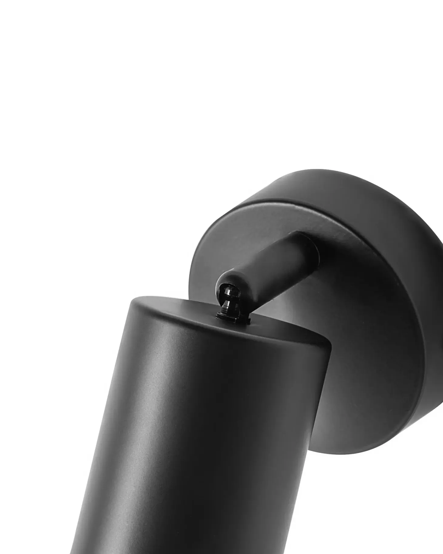 Zestaw 2 lamp ściennych NYANDO Czarny Metal