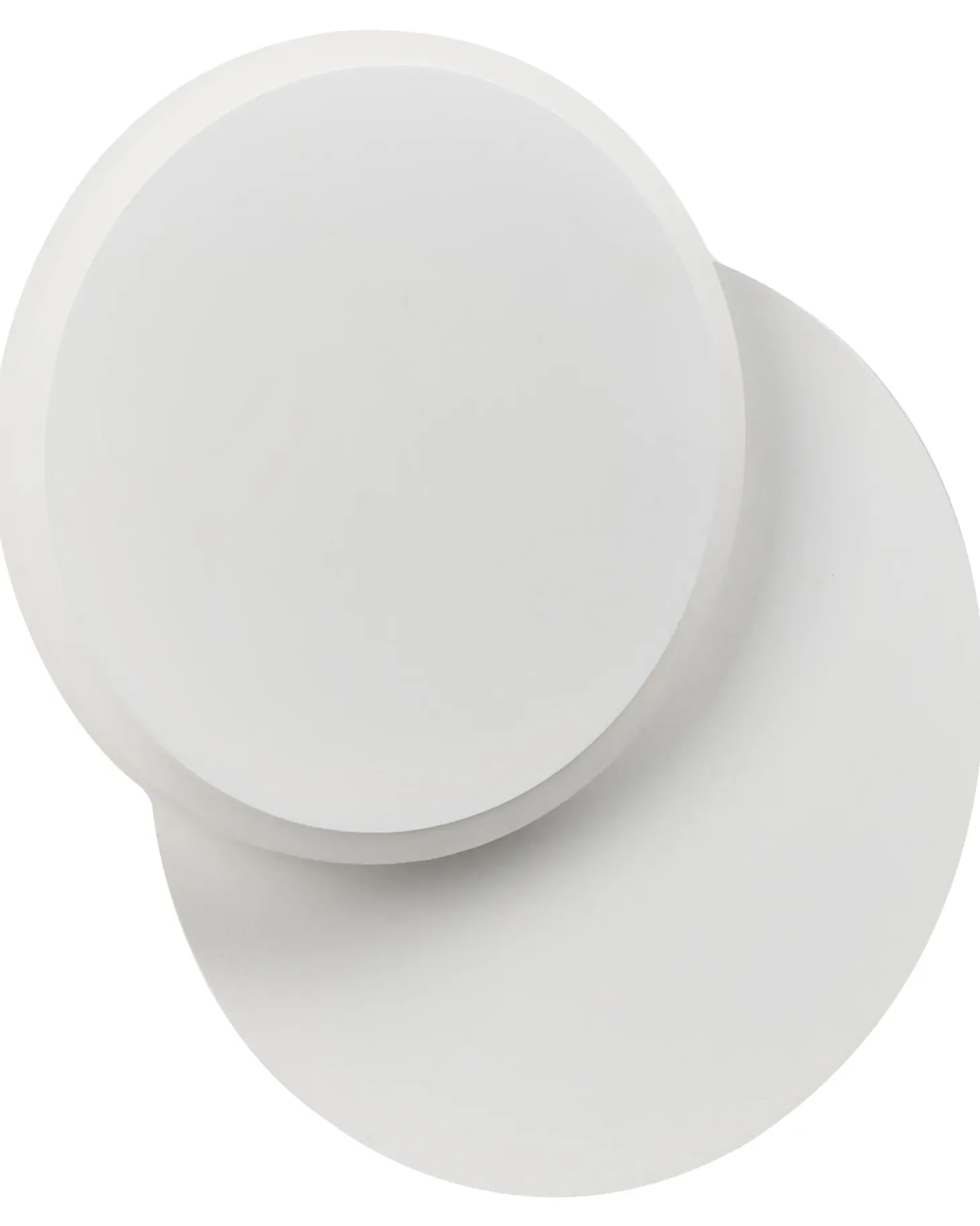 Zestaw 2 lamp ściennych SEMNON Biały Metal LED