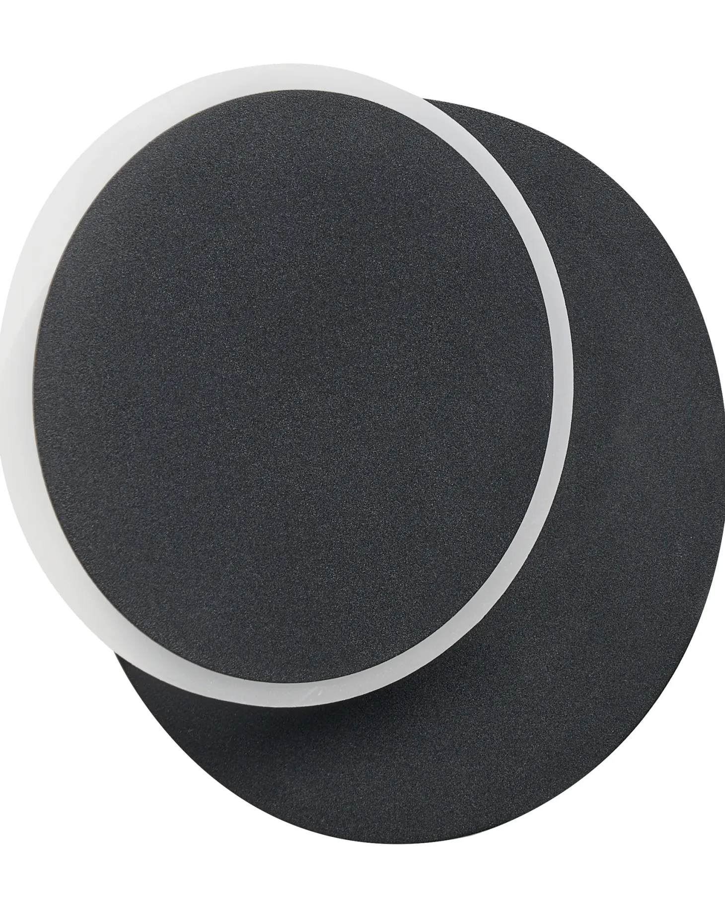 Zestaw 2 lamp ściennych SEMNON Czarny Metal LED
