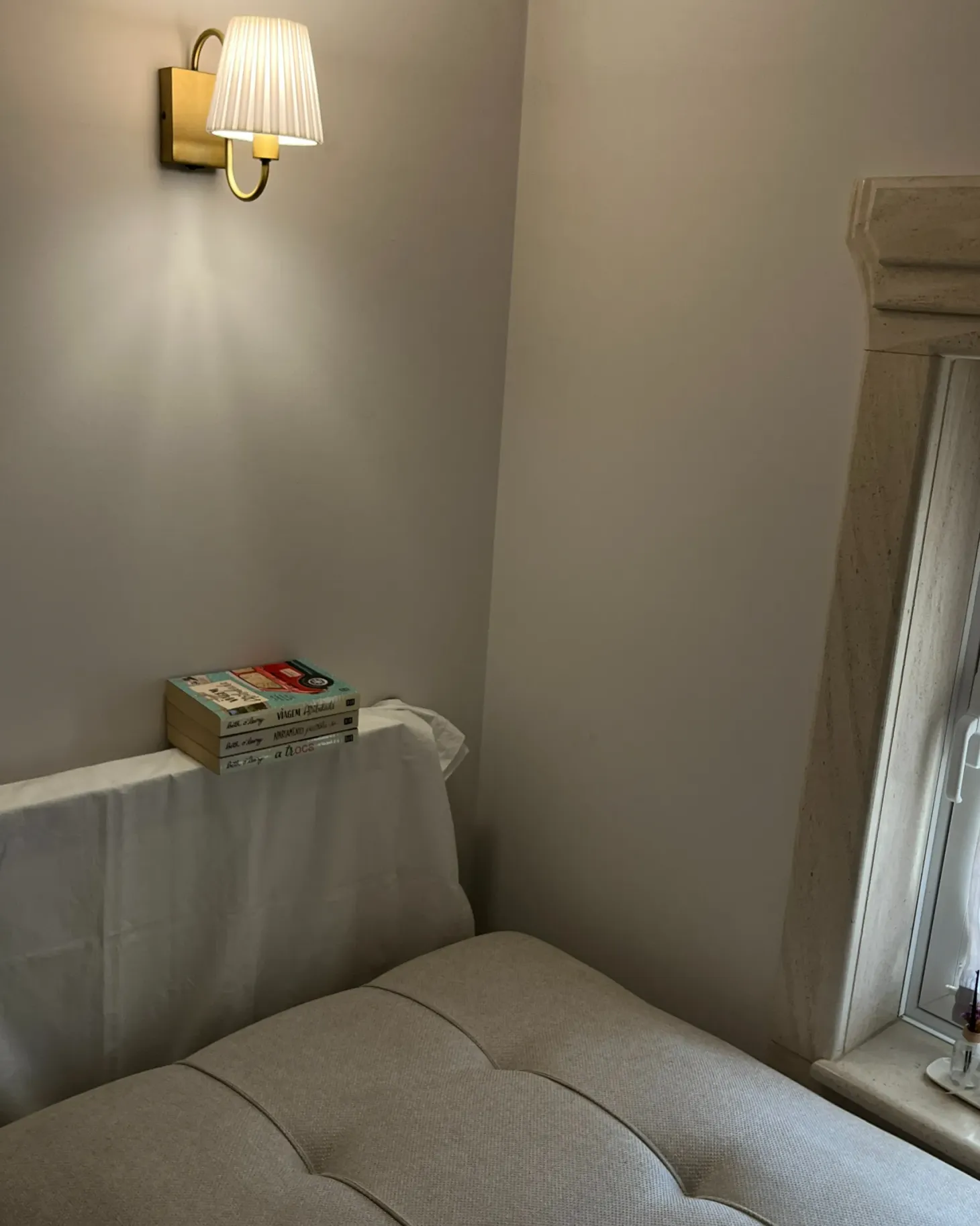 Zestaw 2 lamp ściennych TOLKA Biały Metal