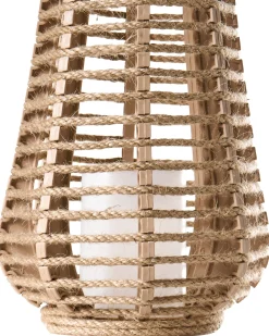 Zestaw 2 lampionów solarnych GWAYI 34 cm Naturalny