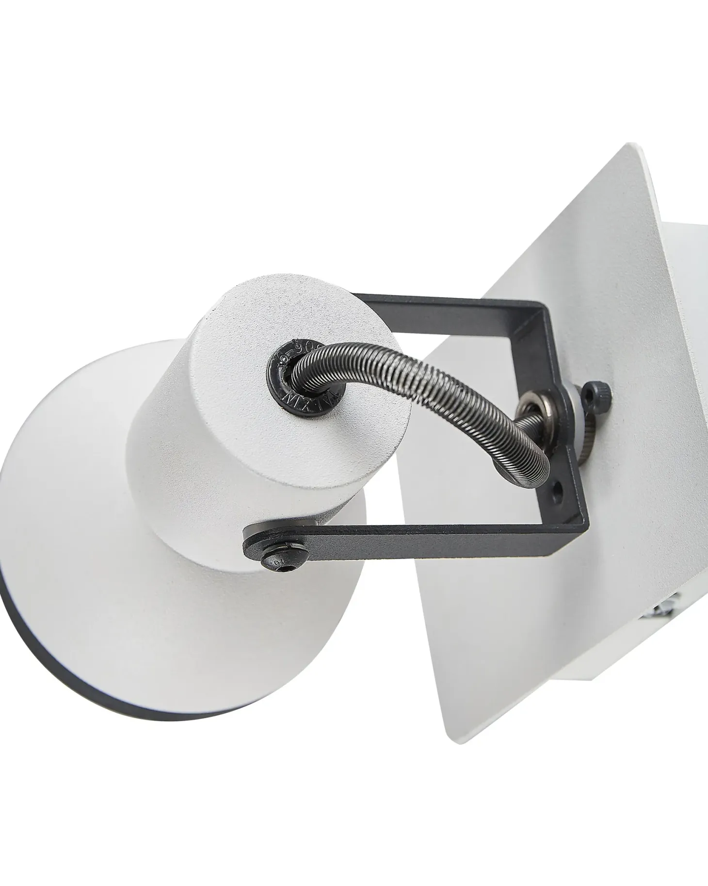 Zestaw 2 lamp spot BARO Biały Metal Regulowana