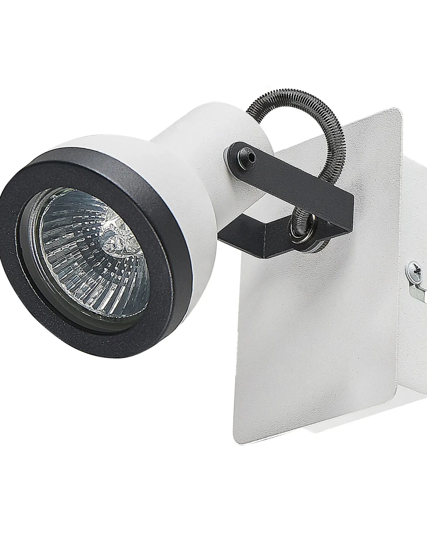 Zestaw 2 lamp spot BARO Biały Metal Regulowana