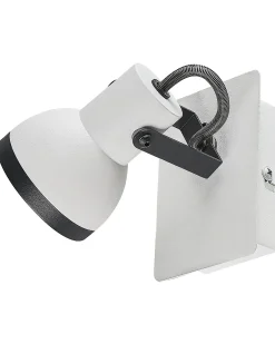 Zestaw 2 lamp spot BARO Biały Metal Regulowana