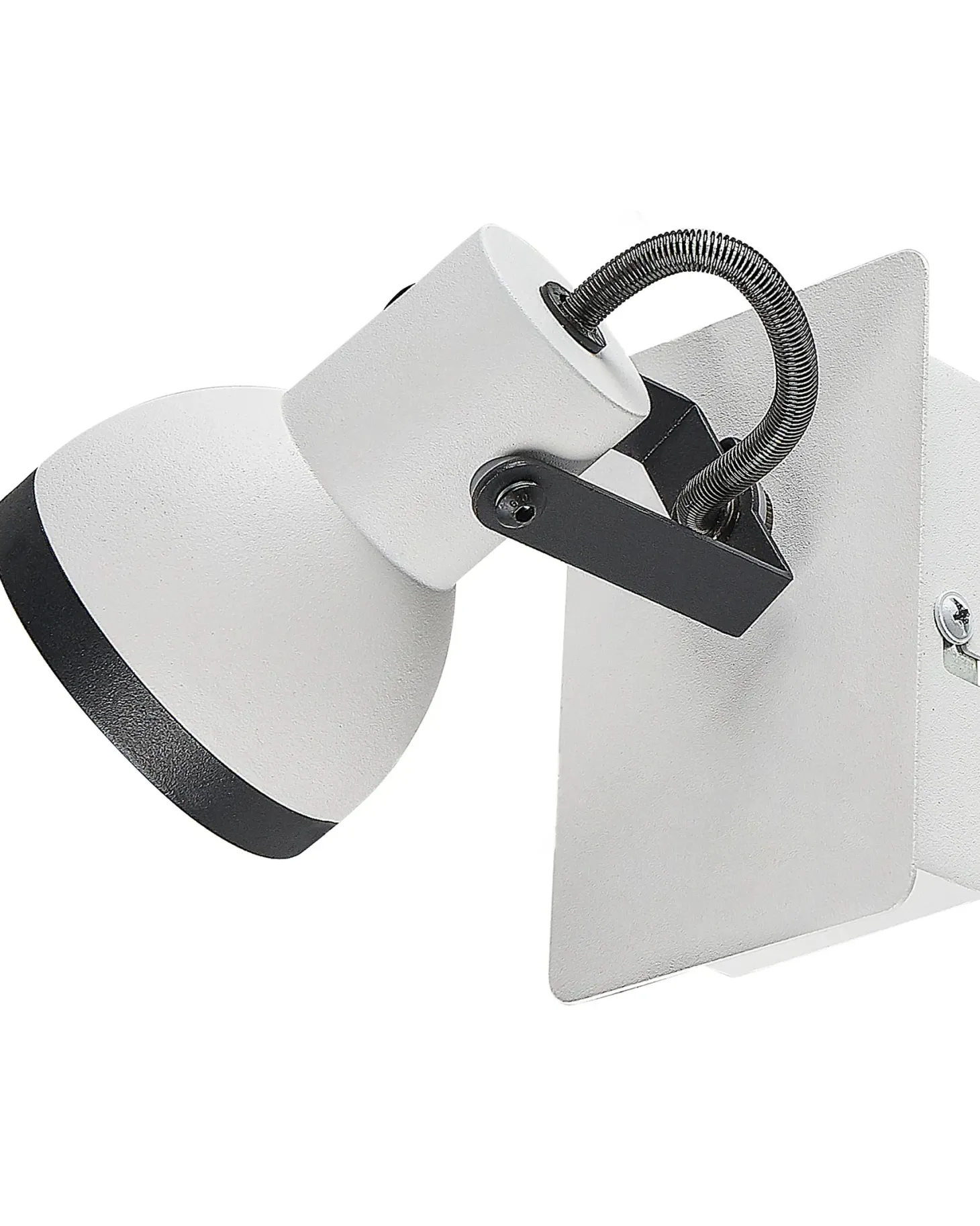 Zestaw 2 lamp spot BARO Biały Metal Regulowana