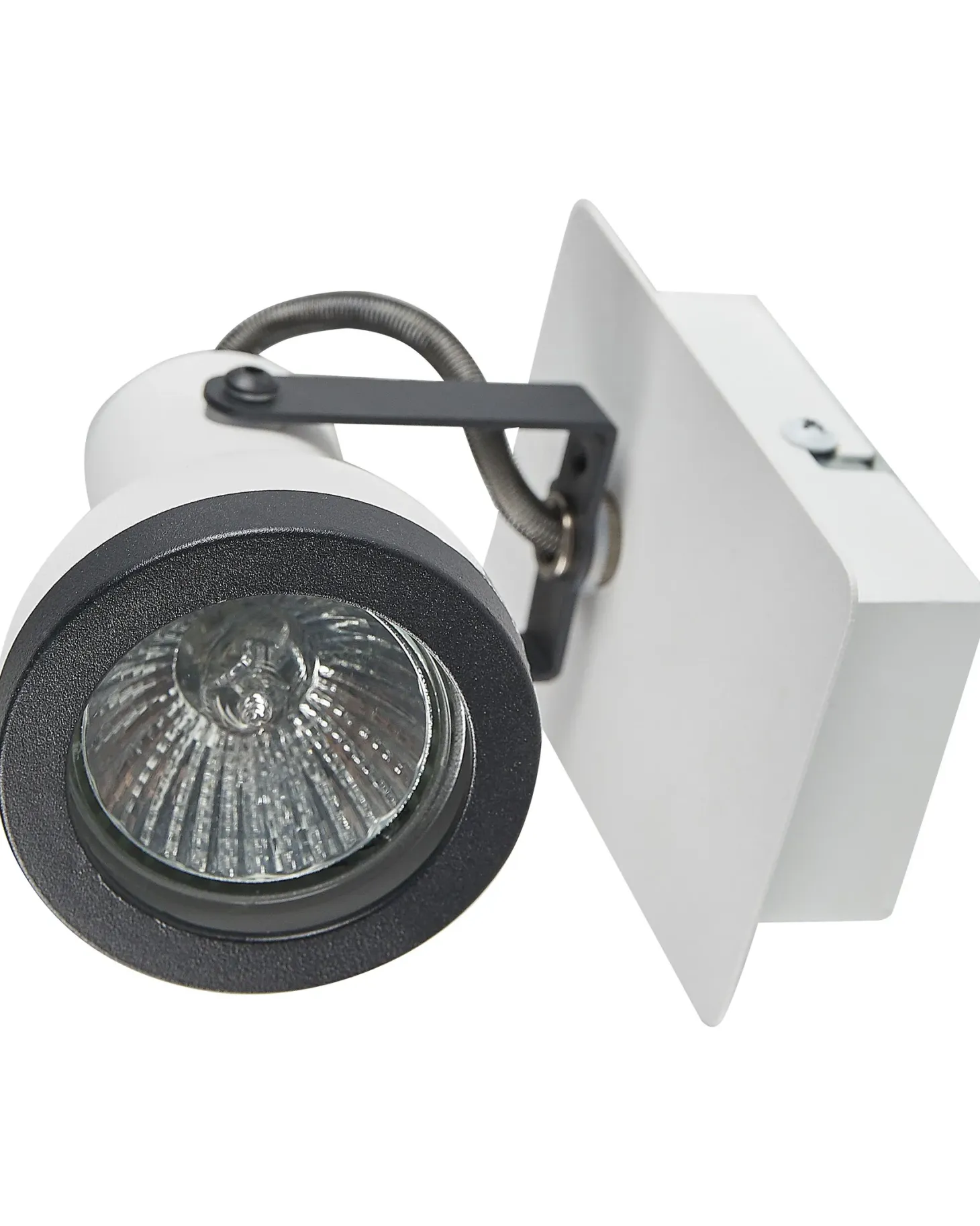 Zestaw 2 lamp spot BARO Biały Metal Regulowana