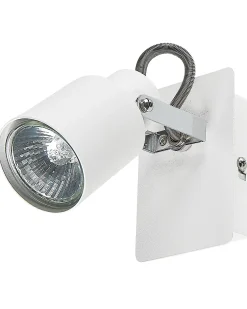Zestaw 2 lamp spot BONTE Biały Metal Regulowana