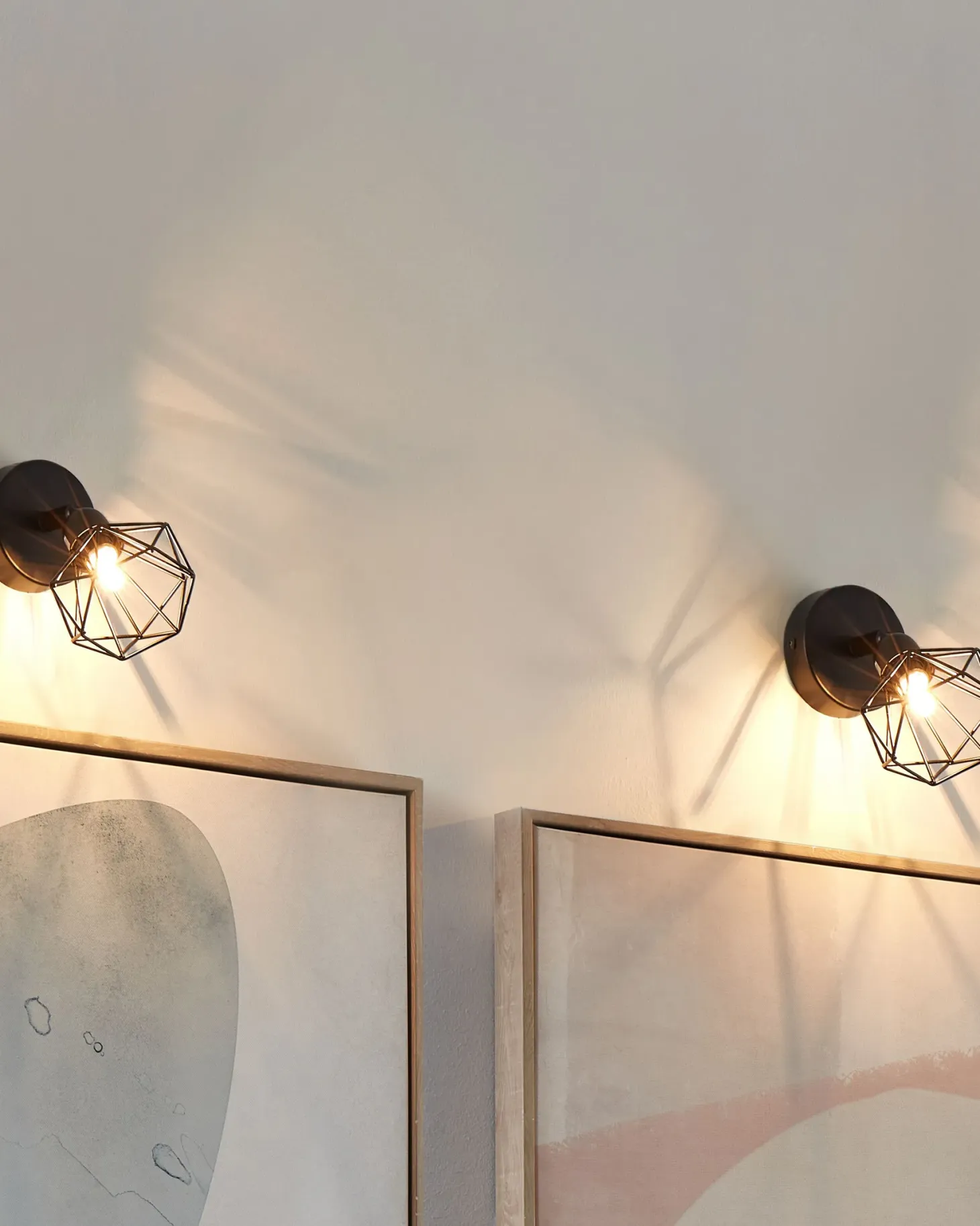 Zestaw 2 lamp spot ERMA Czarny Metal Regulowana