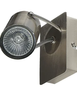 Zestaw 2 lamp spot KLIP Srebrny Metal Regulowana