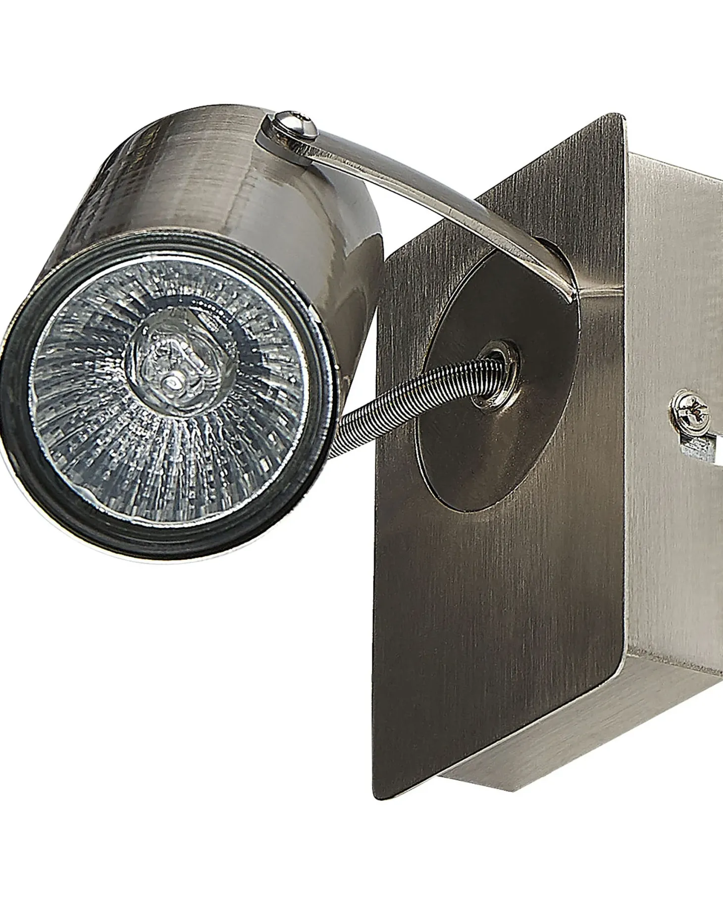 Zestaw 2 lamp spot KLIP Srebrny Metal Regulowana