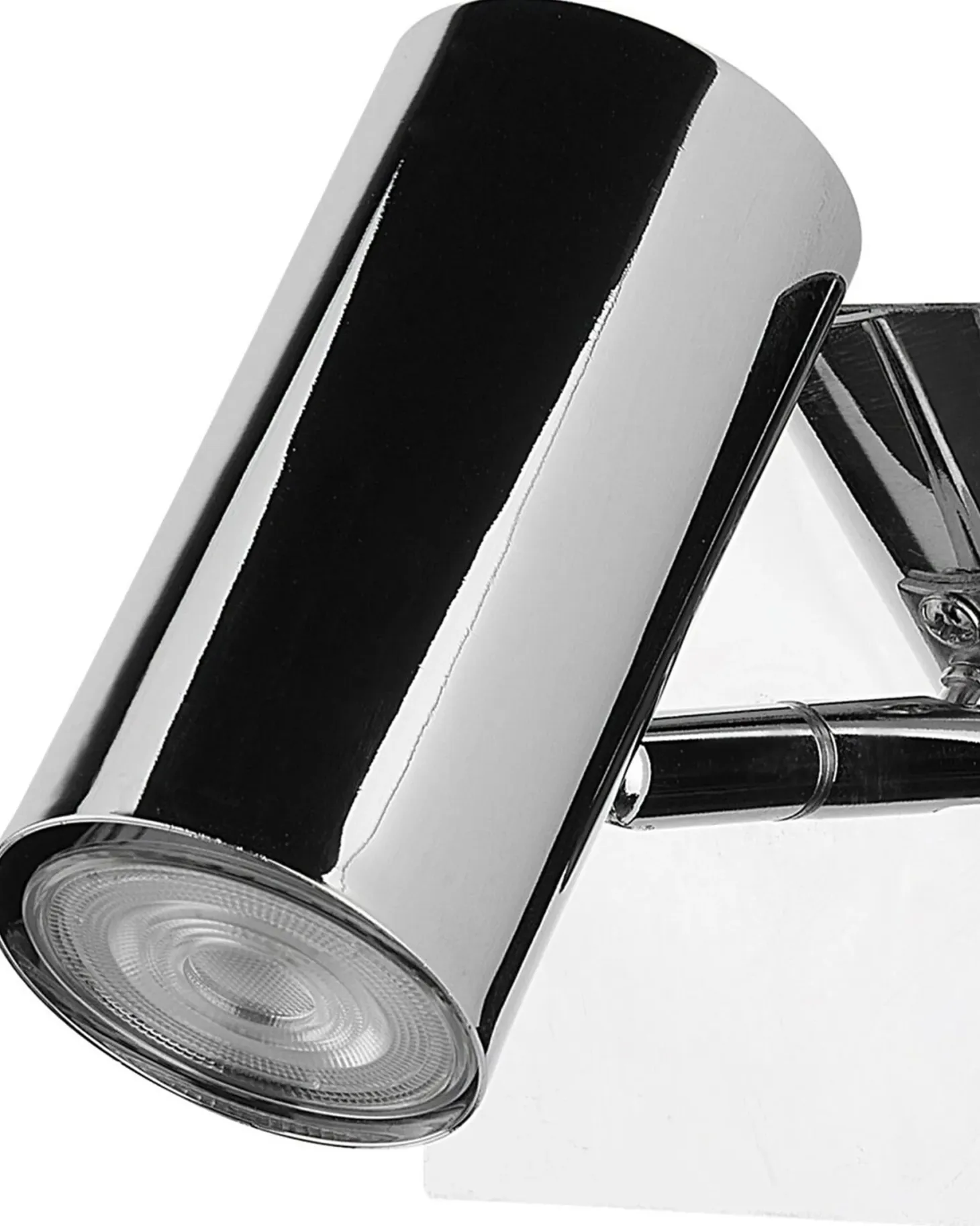 Zestaw 2 lamp spot ROSETTA Srebrny Metal Regulowana