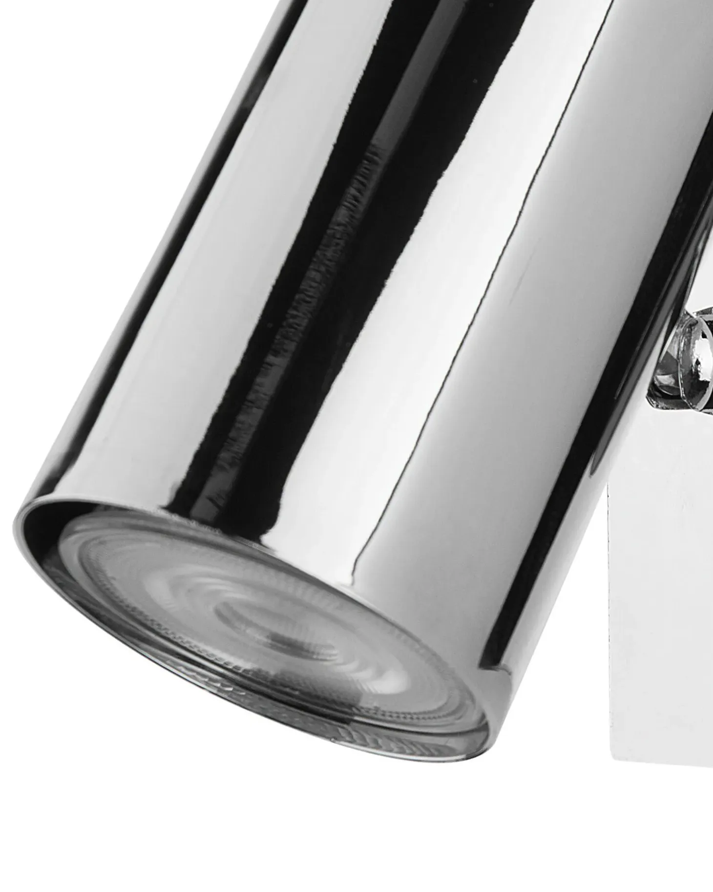 Zestaw 2 lamp spot ROSETTA Srebrny Metal Regulowana