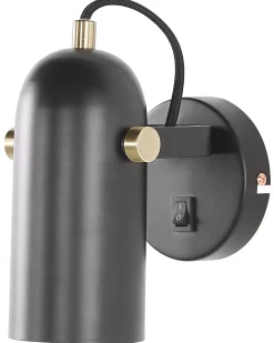 Zestaw 2 lamp spot TYRIA Czarny Metal Regulowana
