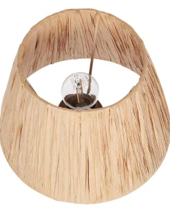 Zestaw 2 lamp stołowych ARWADITO Ceramika Szary